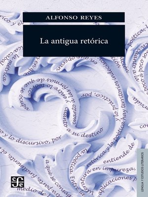 cover image of La antigua retórica